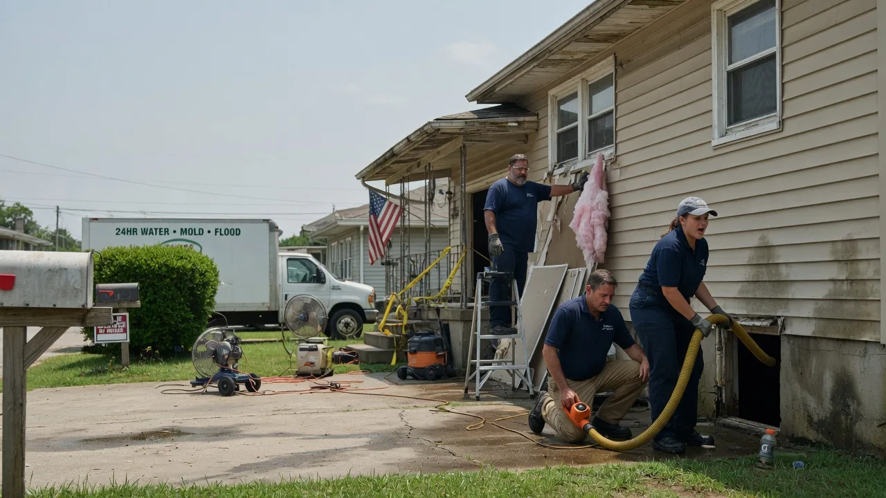 Water Damage Repair in Warrensburg, IL near me